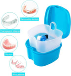 Keedolla 2 Pack Cute Denture Cups Denture Bath Container - Image 2