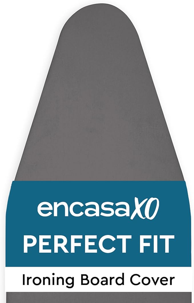 Encasa XO Ironing Board Cover and Pad 54"x15" - 4mm Felt Large Iron Board Cover by EncasaXO