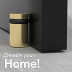 Mega Handles Floor Door Stopper, Quickly Installed Wall Protector, Wall - Image 3