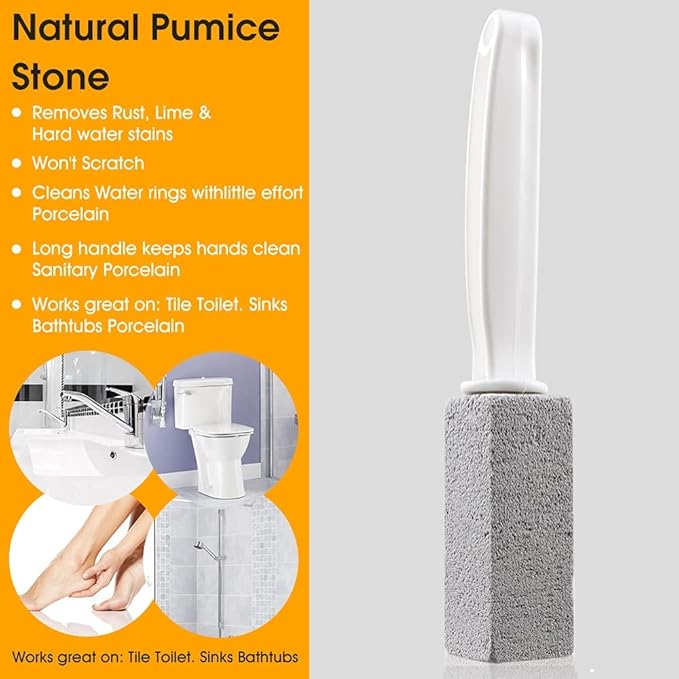 2 Pack Toilet Cleaner Hard Water Build up Remover - Image 5