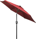 Simple Deluxe 9' Patio Umbrella Outdoor Table Market Yard Umbrella with Push Button Tilt/Crank by SimpleDeluxe