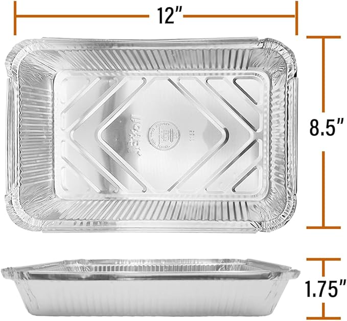 PARTY BARGAINS 4 lb Aluminum Pans - Image 2