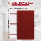 Infinitee Xclusives 100% Cotton Kitchen Towels - Image 4