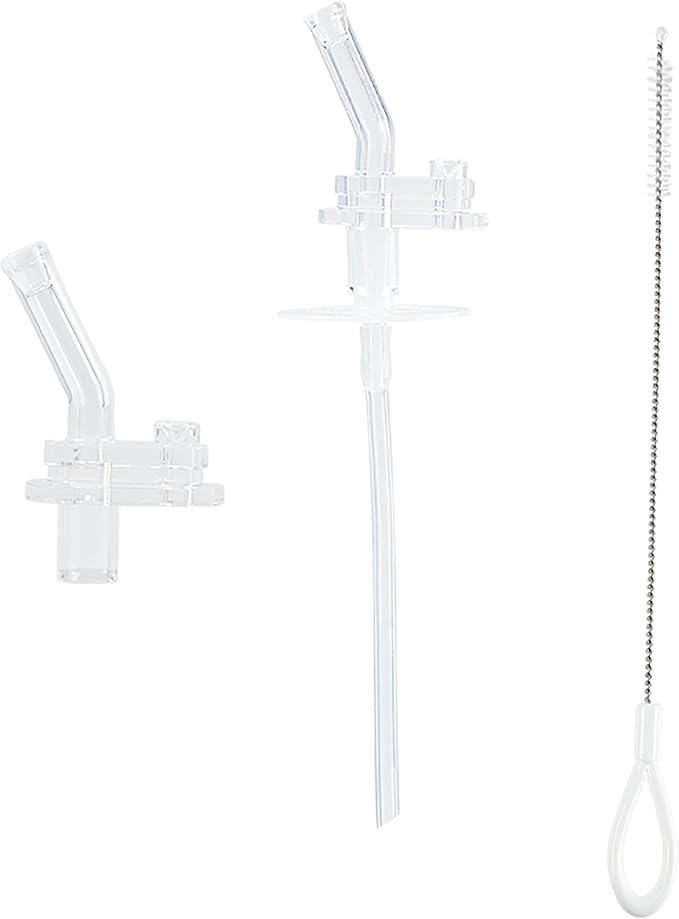 Evorie Replacement Straw Kit for 10oz Tritan Spill Proof Toddler Straw Sippy Cup - Image 2