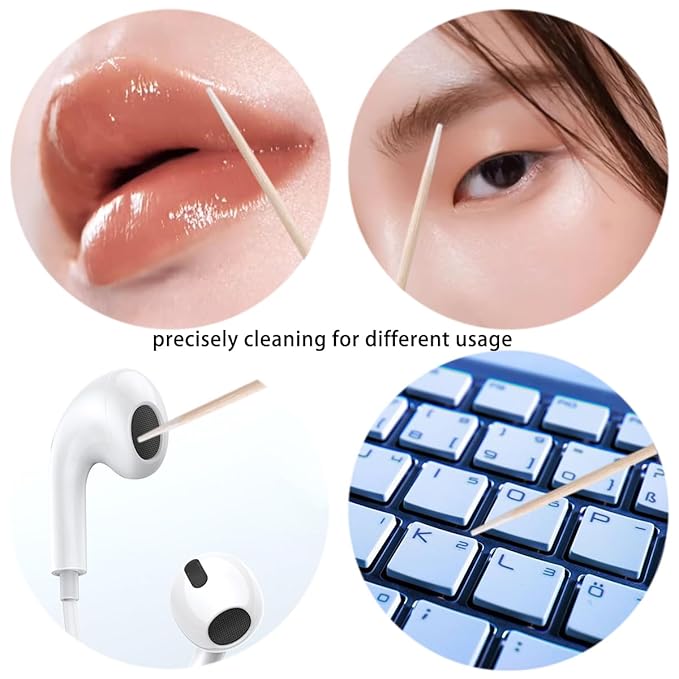 200PCS Precision Tip Cotton Swabs - Image 6