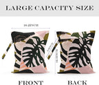 Wet Dry Bag for Swimsuit, Dirty Yoga Gym Clothes, Makeup Bag, Waterproof - Image 2