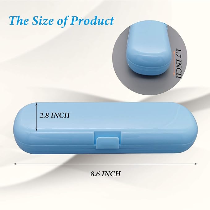 2 Pcs Electric Toothbrush Travel Case, Portable Toothbrush Holder - Image 2