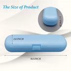 2 Pcs Electric Toothbrush Travel Case, Portable Toothbrush Holder - Image 2