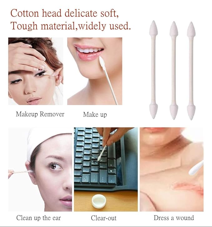 Cotton Swabs 800 Pieces, Double Precision Tips - Image 6