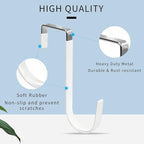 FYY Over the Door Hooks, 6 Pack Door Hangers Hooks - Image 3
