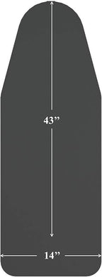 Mabel Home Ironing Board Padded Cover, 100% Cotton - Image 4