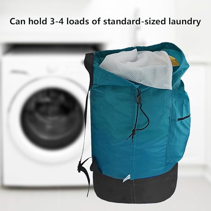 Washable Laundry Bag Backpack - Image 3