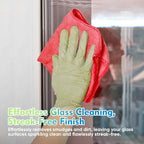 HOMEXCEL Red Microfiber Cleaning Cloth 12 Pack, 12.5 x 12.5 inch Microfiber - Image 4