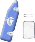 SheeChung 12x42 Inch Ironing Board Cover and Pad -100% Cotton and Heavy-Duty by SheeChung