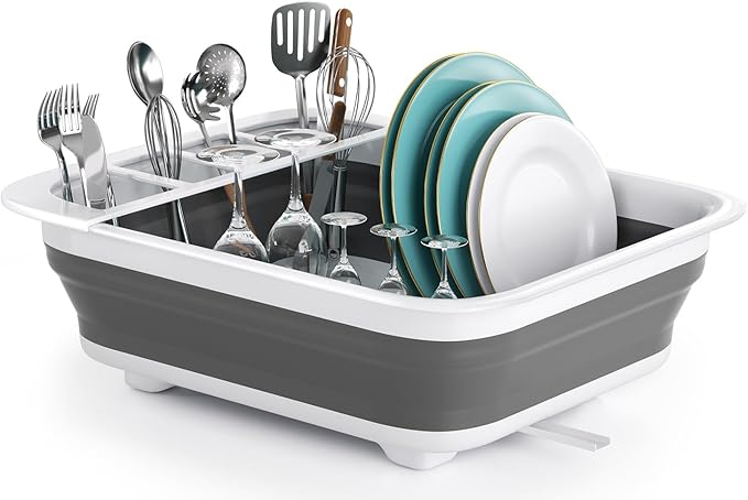 THANSTAR Collapsible Dish Drying Rack by THANSTAR