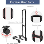 Bukere Extra Large Rolling Laundry Basket - Image 7