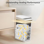 Bathroom Automatic Trash Can, 4 Gallon Touchless Motion Sensor Small Garbage Can - Image 5