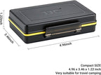 JJC Camera Battery Memory Card Case, SD Micro SD TF MSD XQD Card and Battery - Image 8