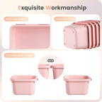 【】 【】 Pink Drawer Organizer, Makeup organizer, 【Holds 177 - Image 7