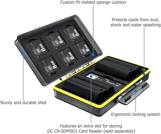 Sony NP-FZ100 NP-FW50 Battery SD Memory Card Case Holder - Image 7