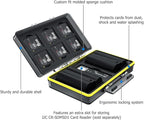 Sony NP-FZ100 NP-FW50 Battery SD Memory Card Case Holder - Image 7