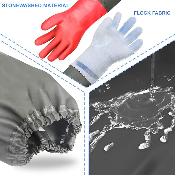 Haiou Long Arm Waterproof Gloves - Image 6