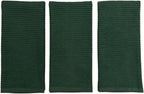 Serafina Home Dark Green Kitchen Hand Dish Towels: 100% Cotton Cloth Soft - Image 3