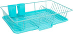 Sweet Home Collection Dish Rack Drainer 3 Piece Set - Image 4