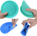 V-TOP Tub Stopper 2 Pack, 6 inches Large Silicone Drain Plug Hair Stopper Flat - Image 6