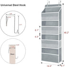 Univivi 4-Shelf Door Hanging Organizer Baby Door Storage Wall Mount Storage - Image 3