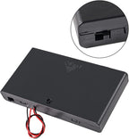 2Pcs 8 x AA Battery Holder Case Box 8 x 12V AA Battery Storage Box Battery - Image 4