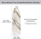 White Marble Ironing Board Cover - Image 5