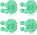 XoYoZo 4 pcs Silicone Toothbrush Holder Multi-Function Hook Waterproof self by XoYoZo