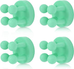 XoYoZo 4 pcs Silicone Toothbrush Holder Multi-Function Hook Waterproof self by XoYoZo