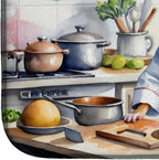 Caroline's Treasures DAC6313DDM Rat Terrier The Chef Dish Drying Mat Absorbent - Image 4