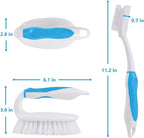 Scrub Brush Set, 4 Pack Deep Cleaning Brush Kit - Image 6