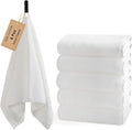 SEMAXE 6-Pack White Hand Towels by SEMAXE