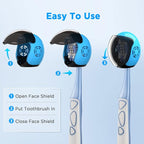 Helmet Toothbrush Covers Caps, Fits Most Manual and Electric Tooth Brushes - Image 2