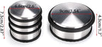 Sumnacon Heavy Duty Floor Door Stopper No Drill, Durability Stainless Steel - Image 8