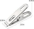 30PCS Windproof Fixed Spring Clips Set 2 Inch Stainless Steel Clothes Peg Metal - Image 2