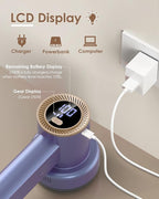 Fabric Shaver Fuzz Remover Rechargeable, HOMEASY Electric Lint Remover Shaver - Image 2