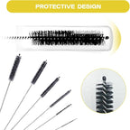 Straw Cleaner Brush Set, 6 Piece Long Drinking Straws Cleaning Brush Pipe Tube - Image 7