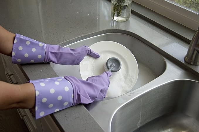 Glam Gloves Diswasher's Thick Latex Gloves - Image 6