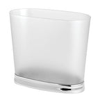 iDesign Slim Bathroom Trash Can, Small Plastic Garbage Can by iDesign