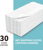 Upgraded Wet Mop Refills for Swiffer Sweeper Wet Pads - Image 7
