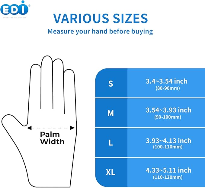 EDI Disposable Vinyl Gloves - Image 9