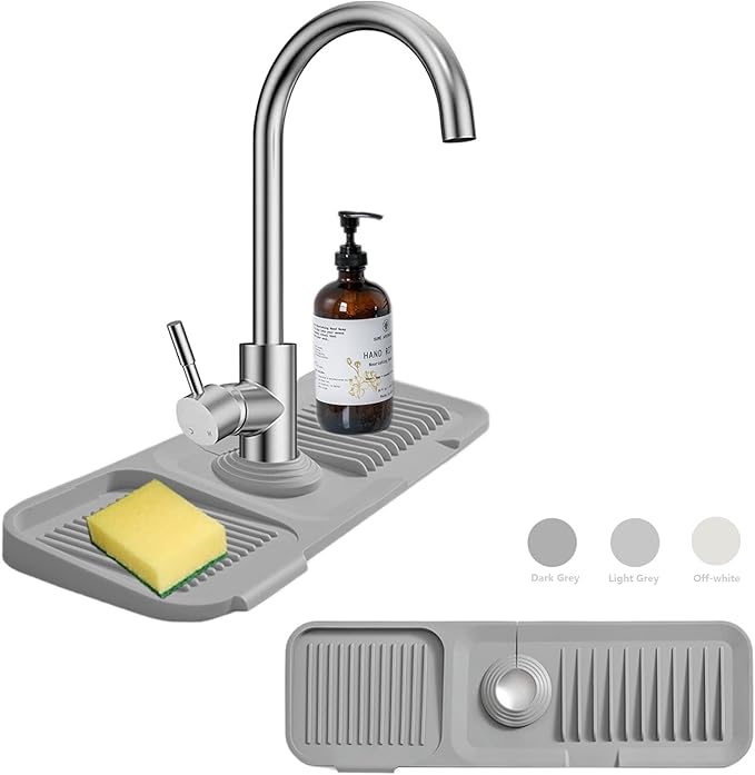 Kitchen Sink Splash Guard Sponge Holder by MOODKEYbrand