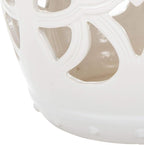 Safavieh Castle Gardens Collection Imperial Vine Antique White Glazed Ceramic Garden Stool - Image 6