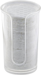 iDesign Round Cosmetic Cotton Pad Holder by iDesign