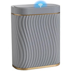 Bathroom Small Trash Can with Automatic Touchless Lid, 2.6 Gallon Smart Garbage by Ogikey